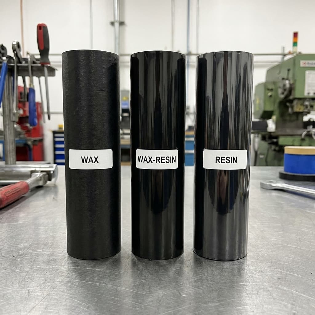Wax, Resin ve Wax-Resin Ribon Arasındaki Farklar