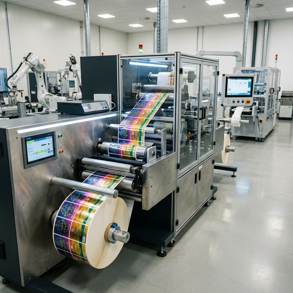 Modern Etiket Üretim Tesisi