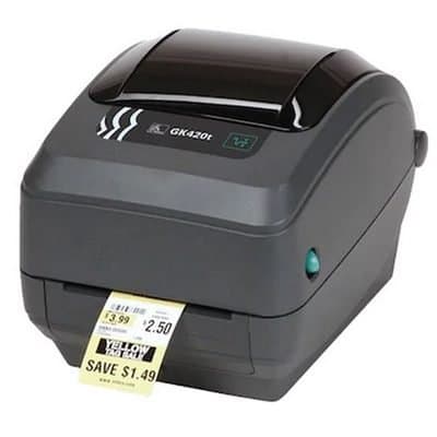 طابعة الباركود Zebra GK420t - سريعة وسهلة الاستخدام