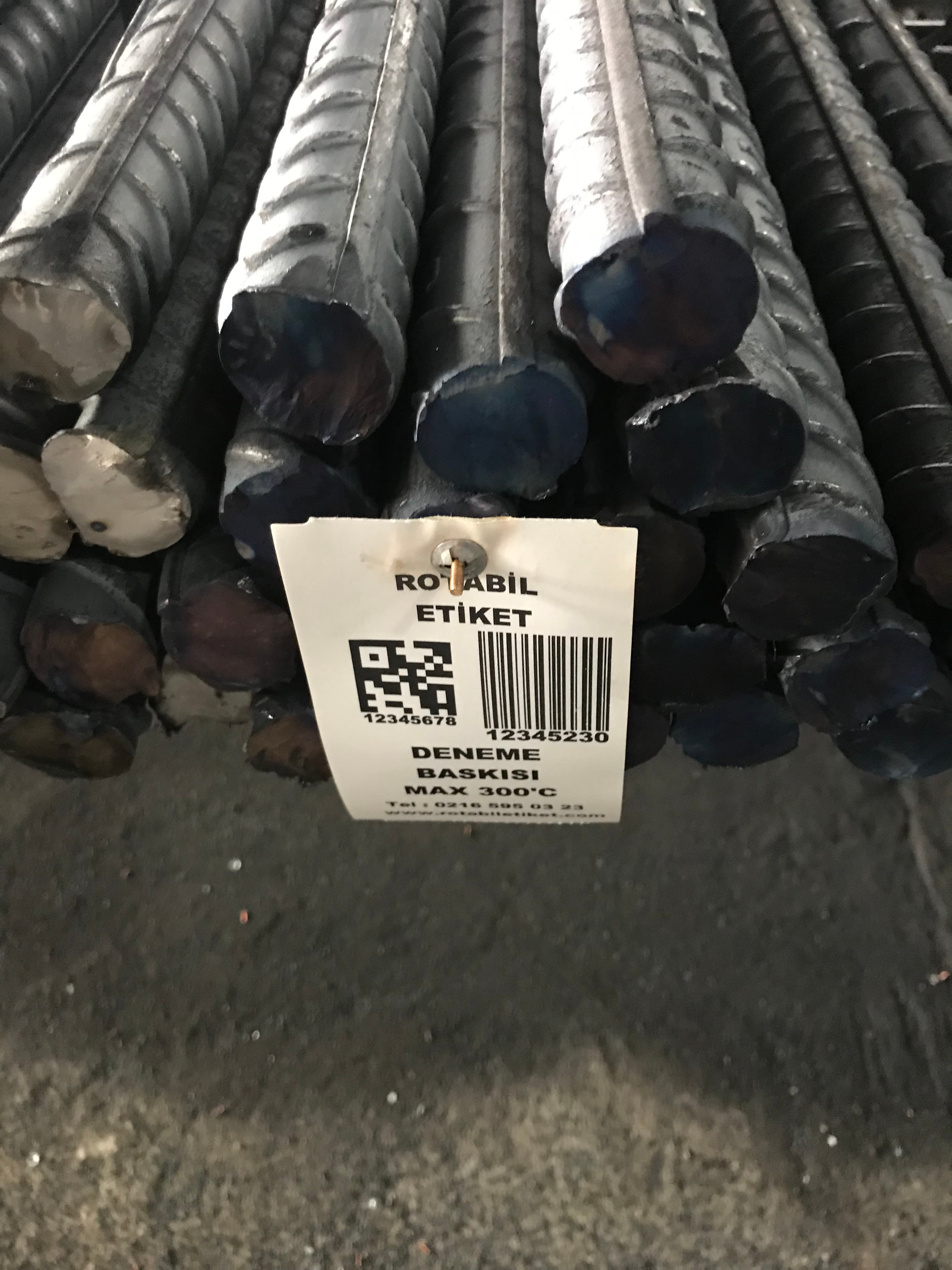 Yüksek Isı Yanmaz Etiketi ile Güçlü Koruma