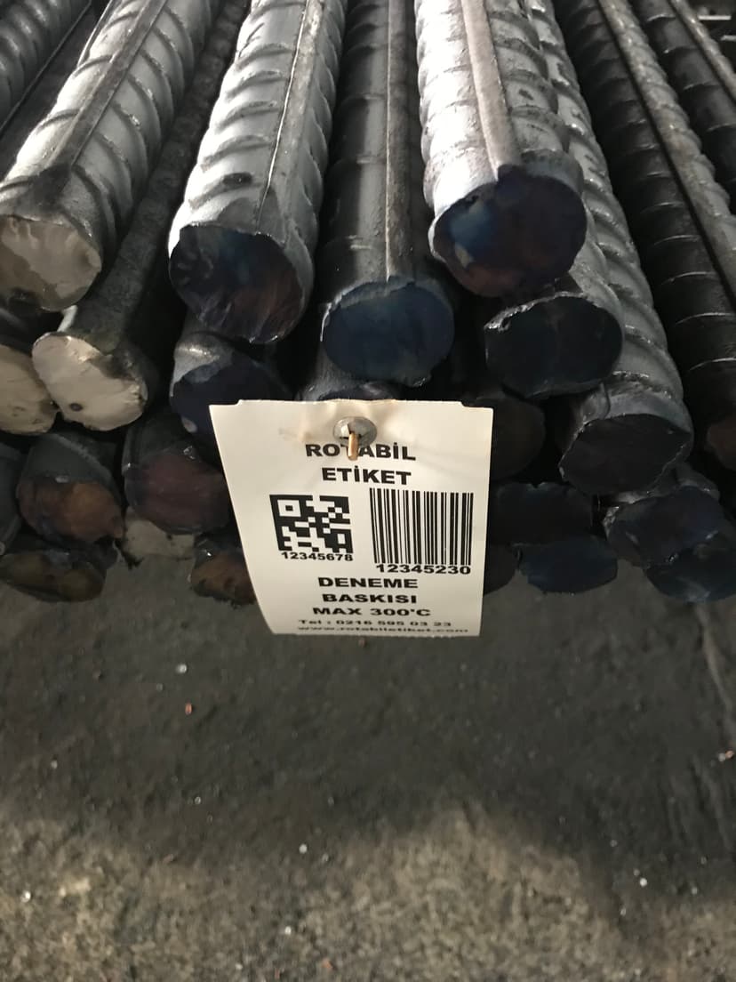 Yüksek Isı Yanmaz Etiketi ile Güçlü Koruma